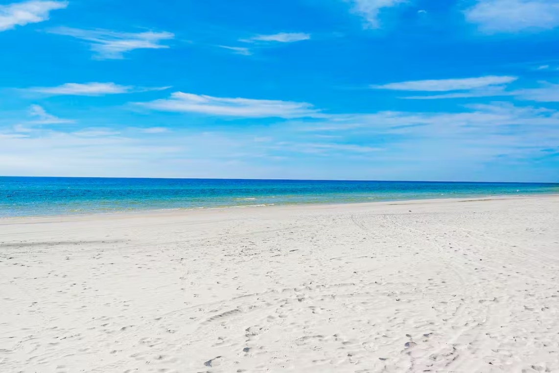 Gorgeous beaches and glistening emerald waters of 30A