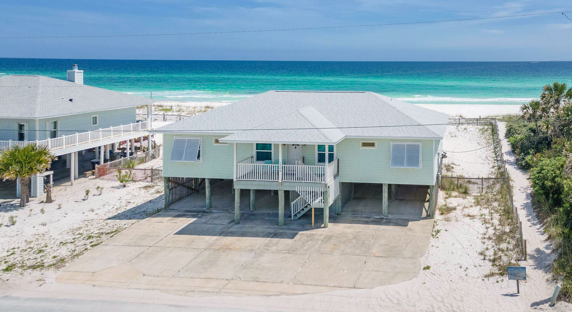 Ariola 1208 - The Sandcastle House / Cottage rental in Pensacola Beach House Rentals in Pensacola Beach Florida - #1