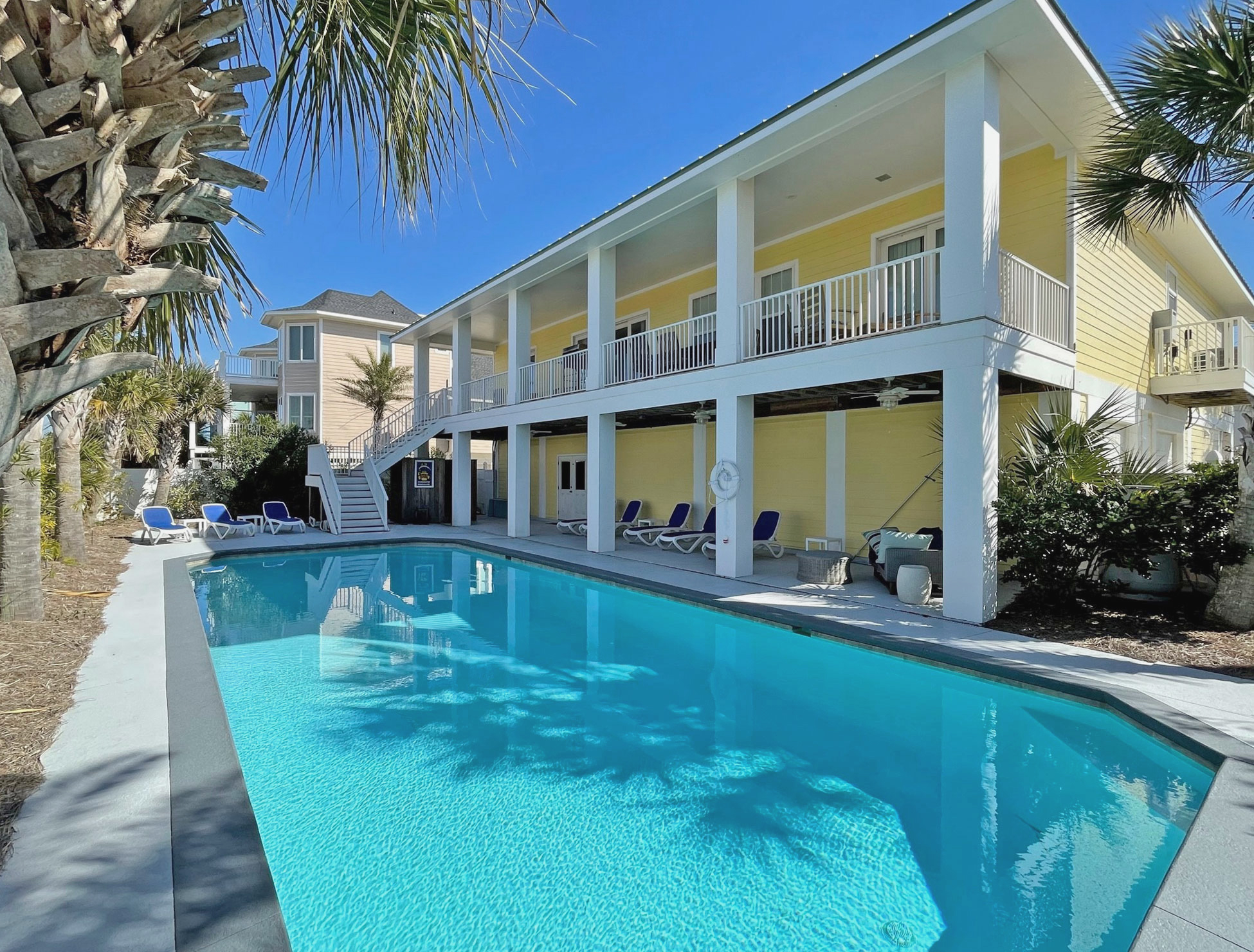 Ariola 1405 - The Big Yellow Beach House  *NEW House / Cottage rental in Pensacola Beach House Rentals in Pensacola Beach Florida - #2