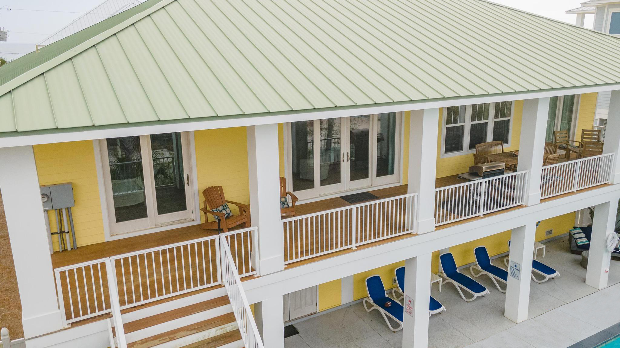 Ariola 1405 - The Big Yellow Beach House  *NEW House / Cottage rental in Pensacola Beach House Rentals in Pensacola Beach Florida - #34