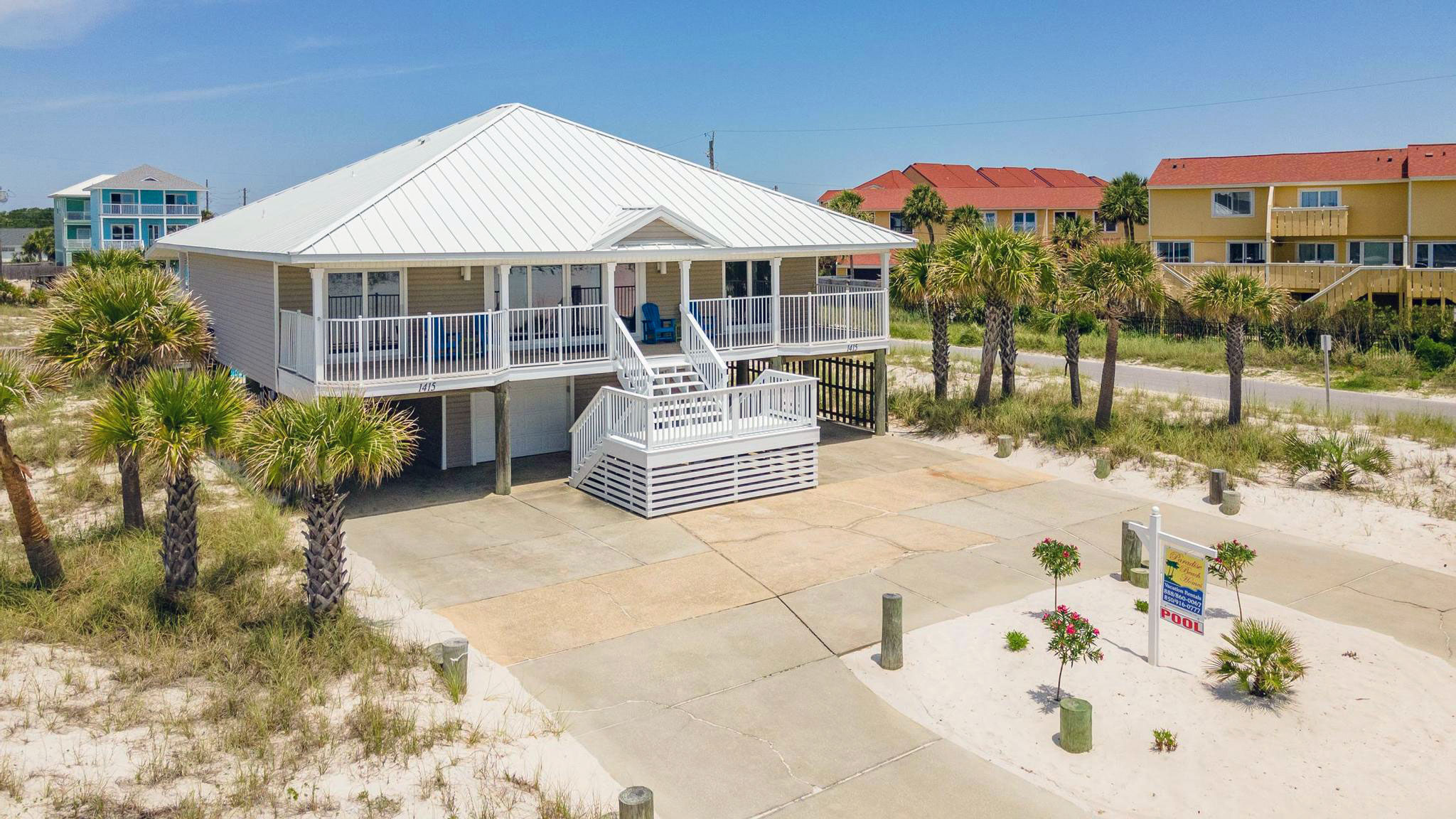 Ariola 1415 House / Cottage rental in Pensacola Beach House Rentals in Pensacola Beach Florida - #1