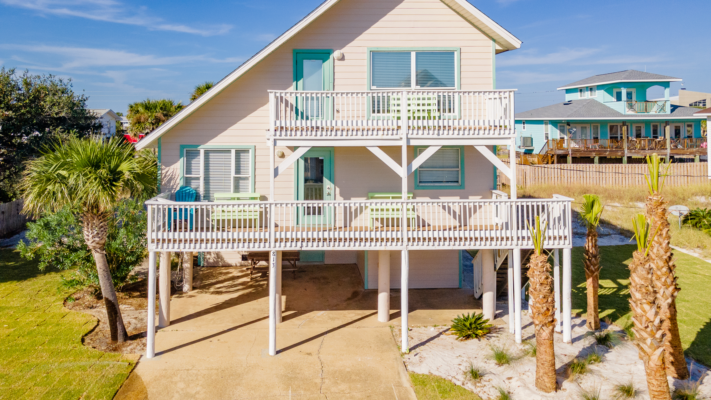 Maldonado 813 - The Lazee Lagoon Beach House House / Cottage rental in Pensacola Beach House Rentals in Pensacola Beach Florida - #2