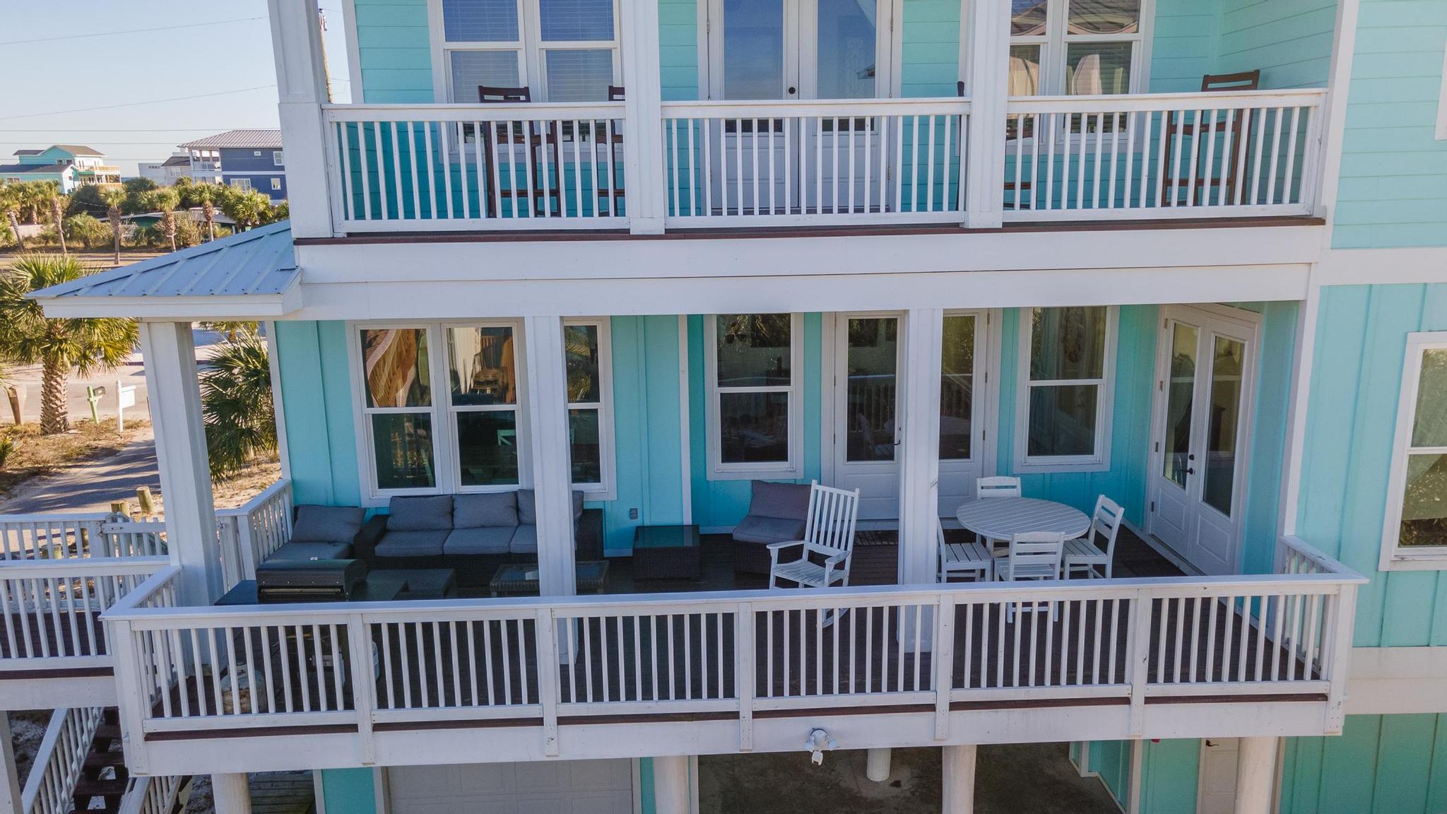 Panferio 323 - Aquamarine Bliss  *NEW House / Cottage rental in Pensacola Beach House Rentals in Pensacola Beach Florida - #88
