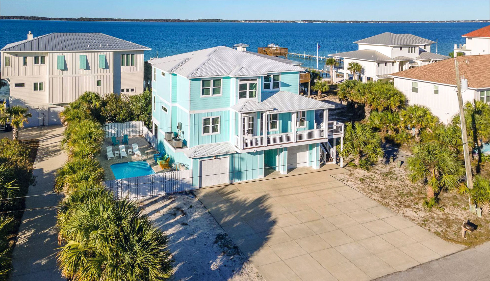 Panferio 323 - Aquamarine Bliss  *NEW House / Cottage rental in Pensacola Beach House Rentals in Pensacola Beach Florida - #82