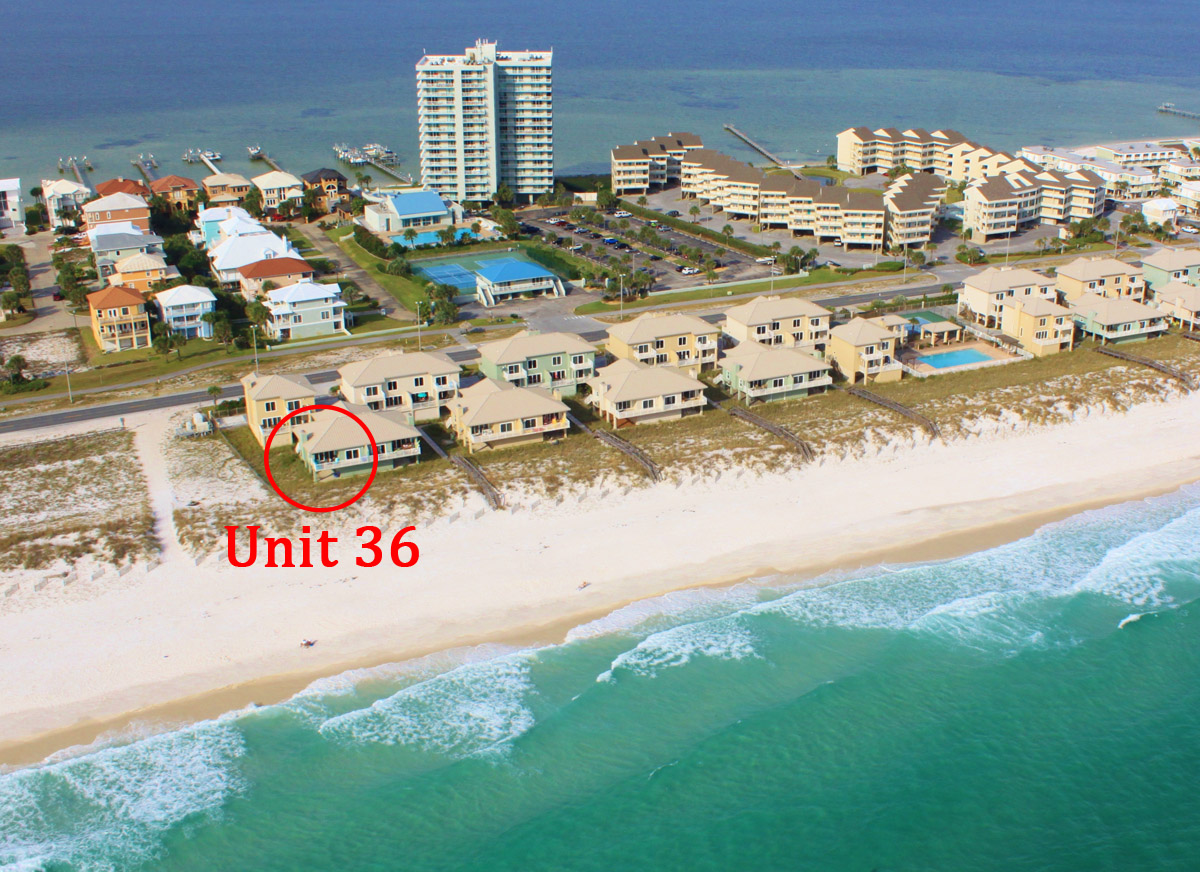 Portside Villas #36 House / Cottage rental in Pensacola Beach House Rentals in Pensacola Beach Florida - #29