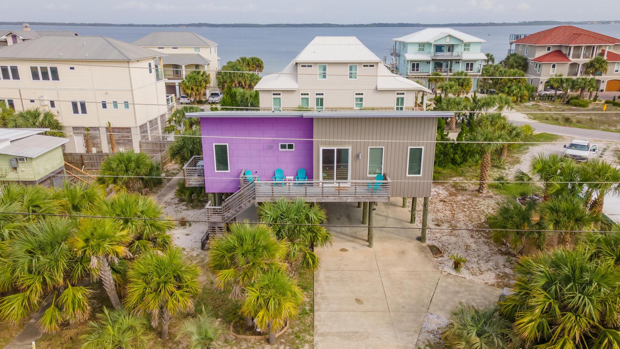 Via De Luna 213 - Purple Palms  *NEW House / Cottage rental in Pensacola Beach House Rentals in Pensacola Beach Florida - #49