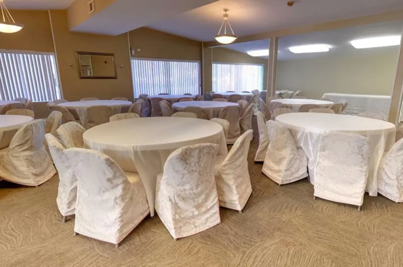beachcomber wedding room conference indoor