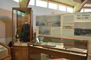 museum at Fort Morgan, Alabama