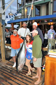 Prize tuna caught during a Destin Fishing Rodeo