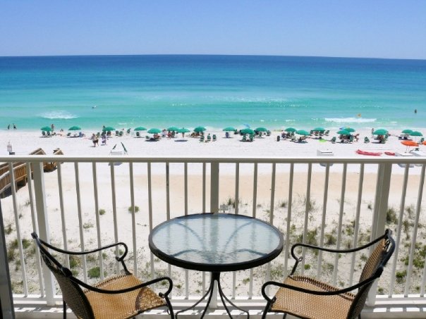 Brooks and Shorey Fort Walton Beach vacation rental view from private balcony