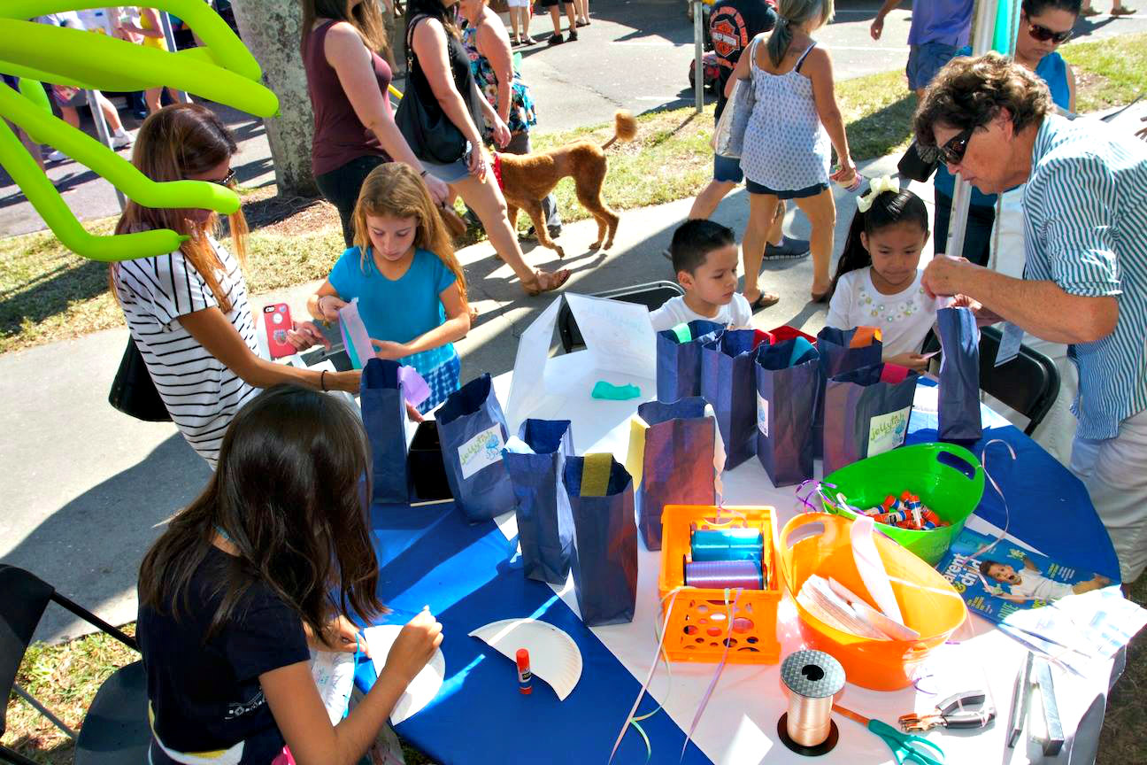ArtFest Fort Myers Publix Art Yard for kids