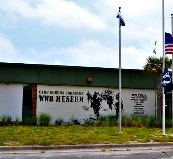 Camp Gordon Johnston Museum in St. George Island Florida