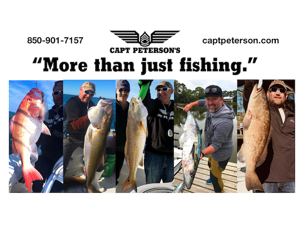 Capt. Peterson's - "More than just fishing" in St. George Island Florida