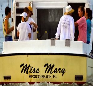 Charter Boat Miss Mary in Mexico Beach Florida