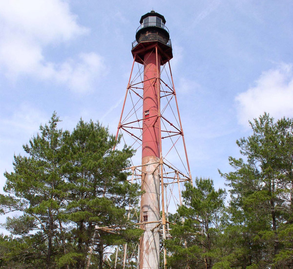 Crooked River Lighthouse in St. George Island Florida