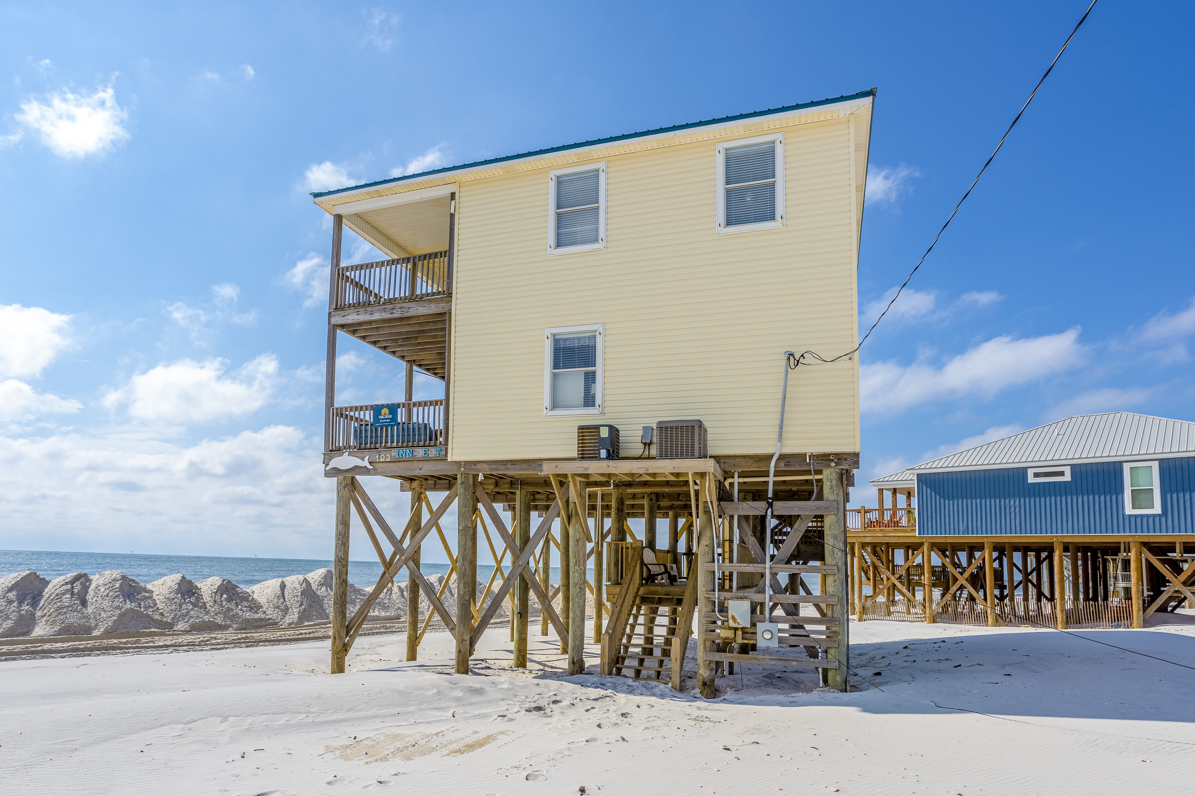 Beach Love & Happiness House / Cottage rental in Dauphin Island Beach House Rentals in Gulf Shores Alabama - #27