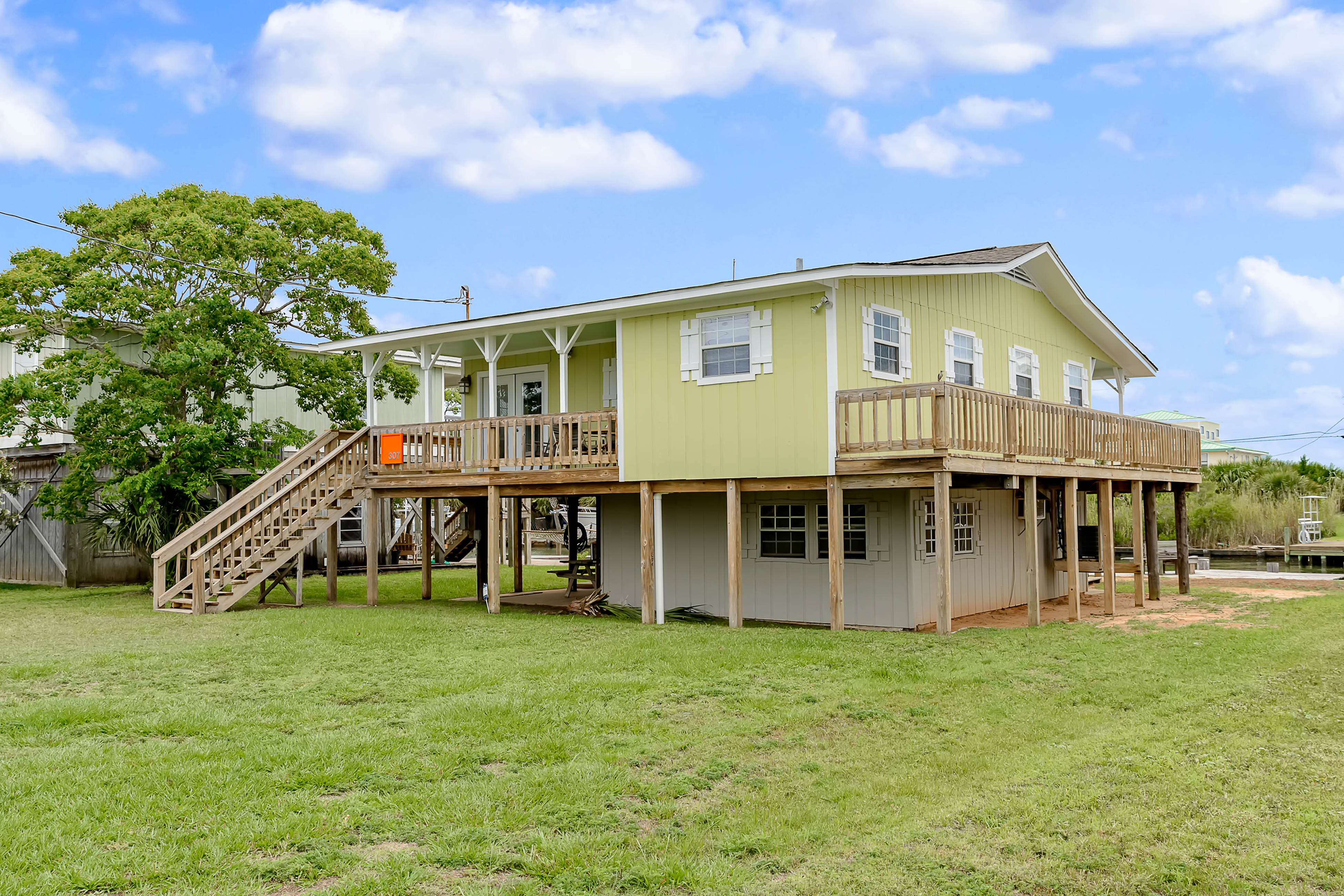 Canal Cottage House / Cottage rental in Dauphin Island Beach House Rentals in Gulf Shores Alabama - #1