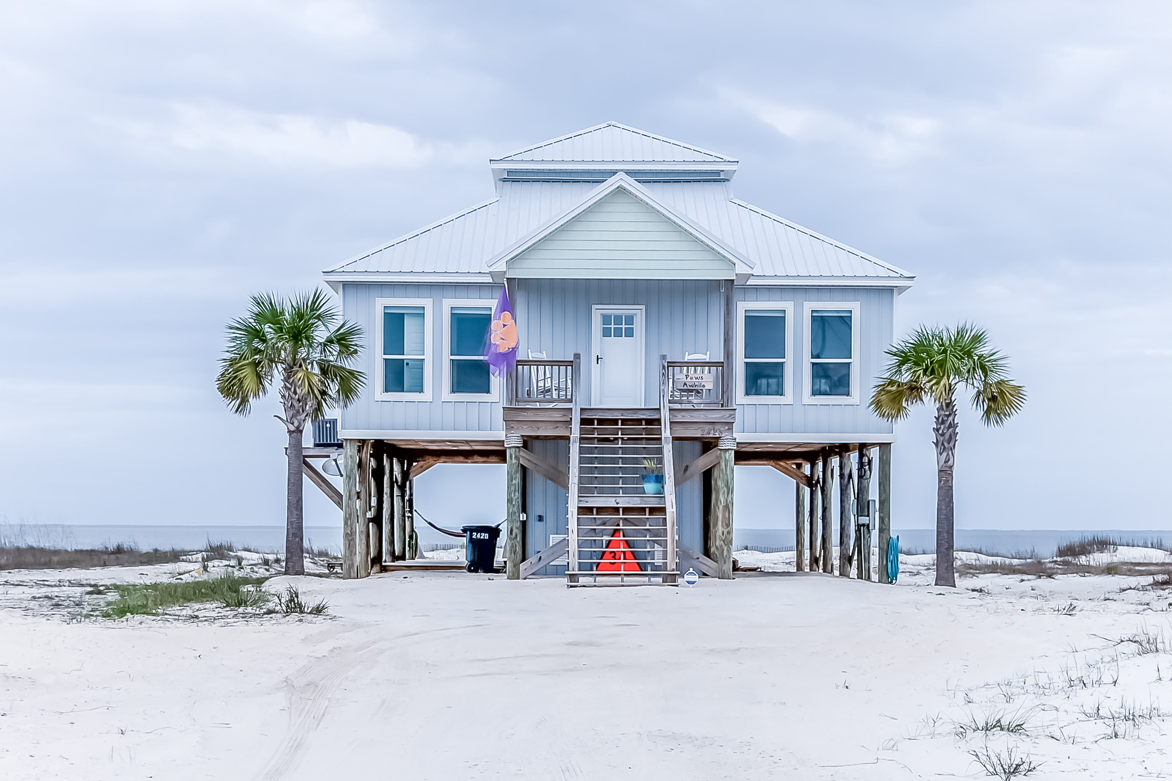 Paws-a-While House / Cottage rental in Dauphin Island Beach House Rentals in Gulf Shores Alabama - #3
