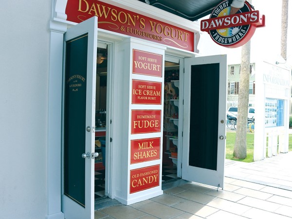 Dawson's Yogurt & Fudge Works in Highway 30-A Florida