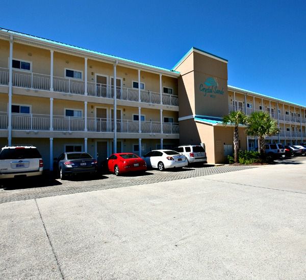 Parking conveniently located  at the Crystal Sands East and West Condominiums   in Destin Florida