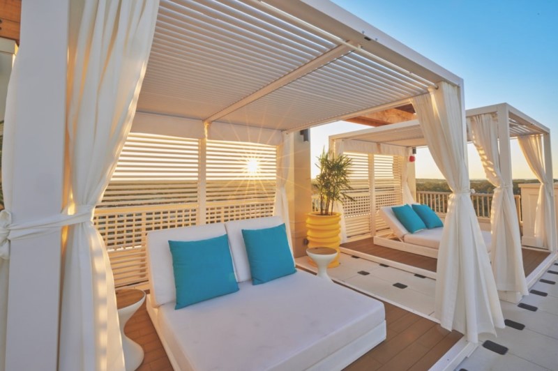 Rooftop Poolside Cabana Hotel Effie Sandestin Miramar Beach Resort
