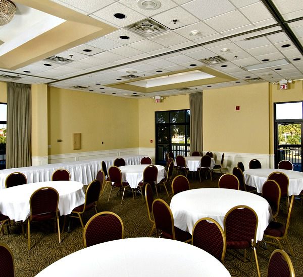 Banquet room at the SunDestin Beach Resort & Hotel   in Destin Florida