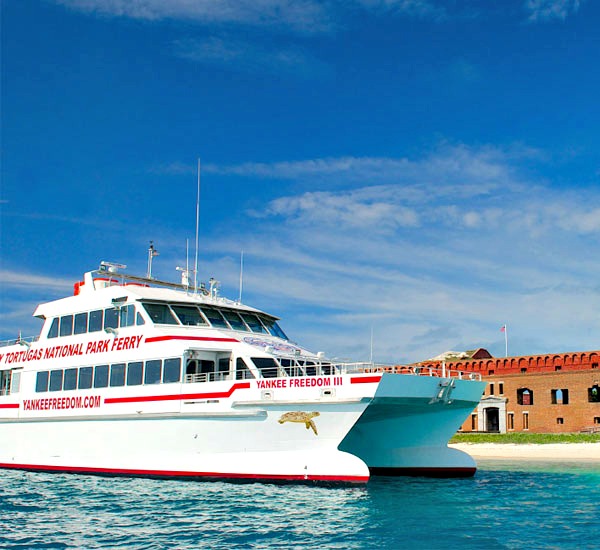 Dry Tortugas National Park Ferry in Key West Florida