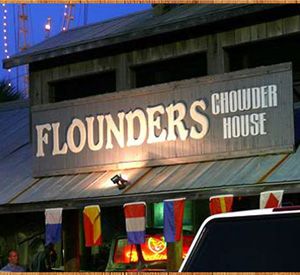 Flounder's Chowder House in Pensacola Beach Florida