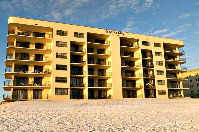Beachfront Nautilus Condominiums in Fort Walton Beach FL