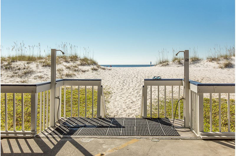 Easy access to the beach from Regatta in Gulf Shores Alabama