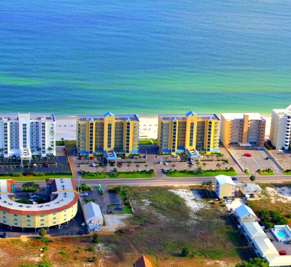 Aerial view of Surfside Shores Gulf Shores