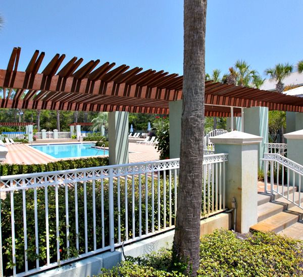 Nice pool area at Inn at Gulf Place in Highway 30-A Florida