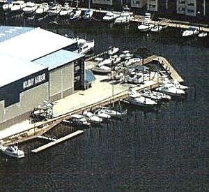 Holiday Harbor Marina in Pensacola Beach Florida