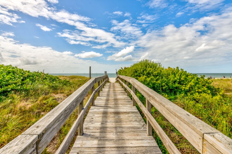 Lands End Boardwalk in St Pete Beach Florida