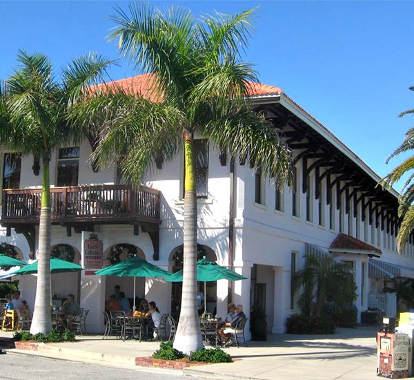 Loose Caboose Restaurant in Boca Grande Florida
