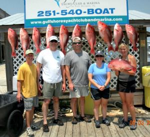 Ni-Cole Fishing Charters in Gulf Shores Alabama