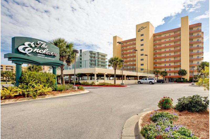 The Enclave in Orange Beach AL is located directly on the Gulf