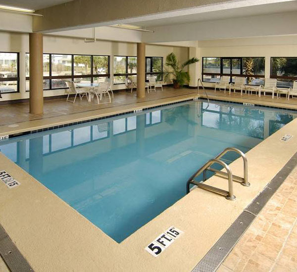 Another view of the indoor pool at The Palms Orange Beach