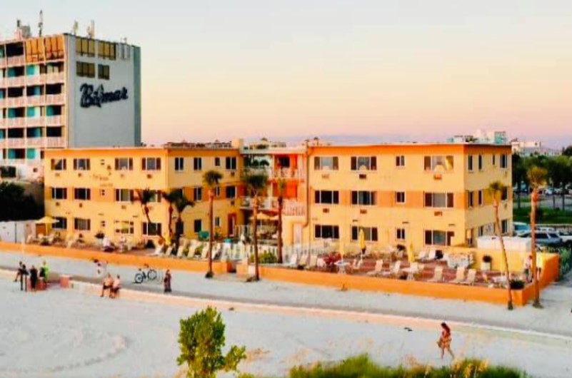 Page Terrace Beachfront Hotel in St Petersburg Florida