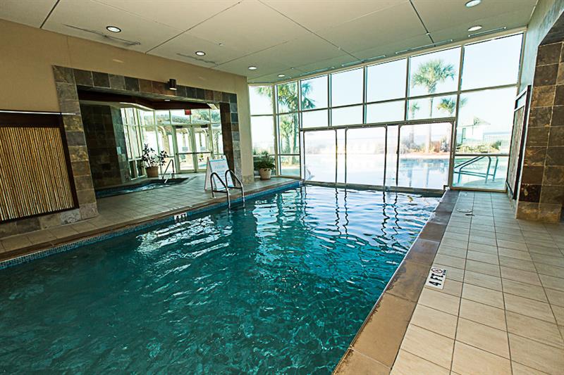 Enjoy the indoor pool at Aqua in Panama City Beach Florida
