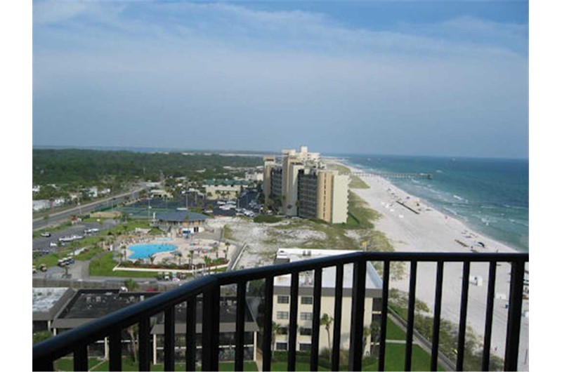Big view from Commodore Rentals in Panama City Beach Florida