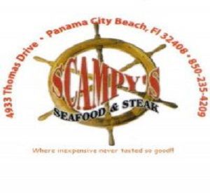 Scampy's Seafood and Steaks in Panama City Beach Florida