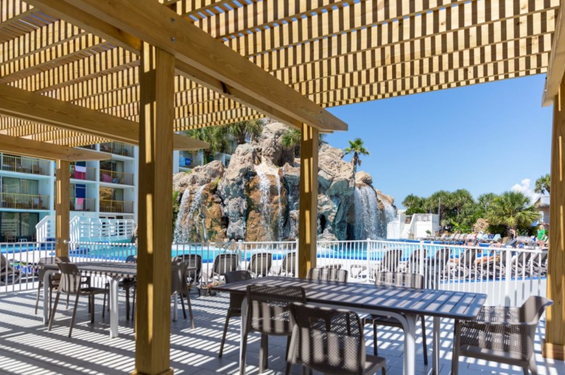 The Island Hotel Fort Walton Beach Pool Patio Cabana