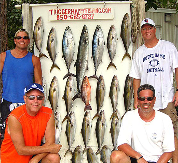 Trigger Happy Fishing in Highway 30-A Florida
