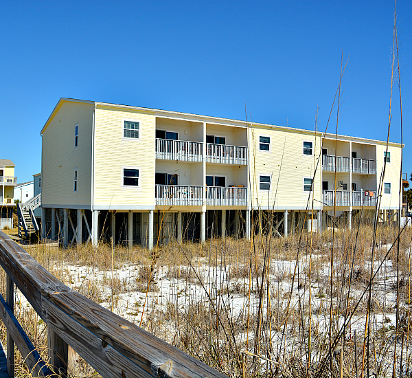Villas on the Gulf in Pensacola Beach Florida.